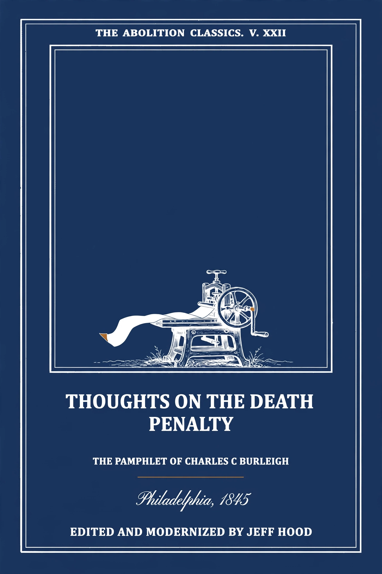 Thoughts on the Death Penalty cover